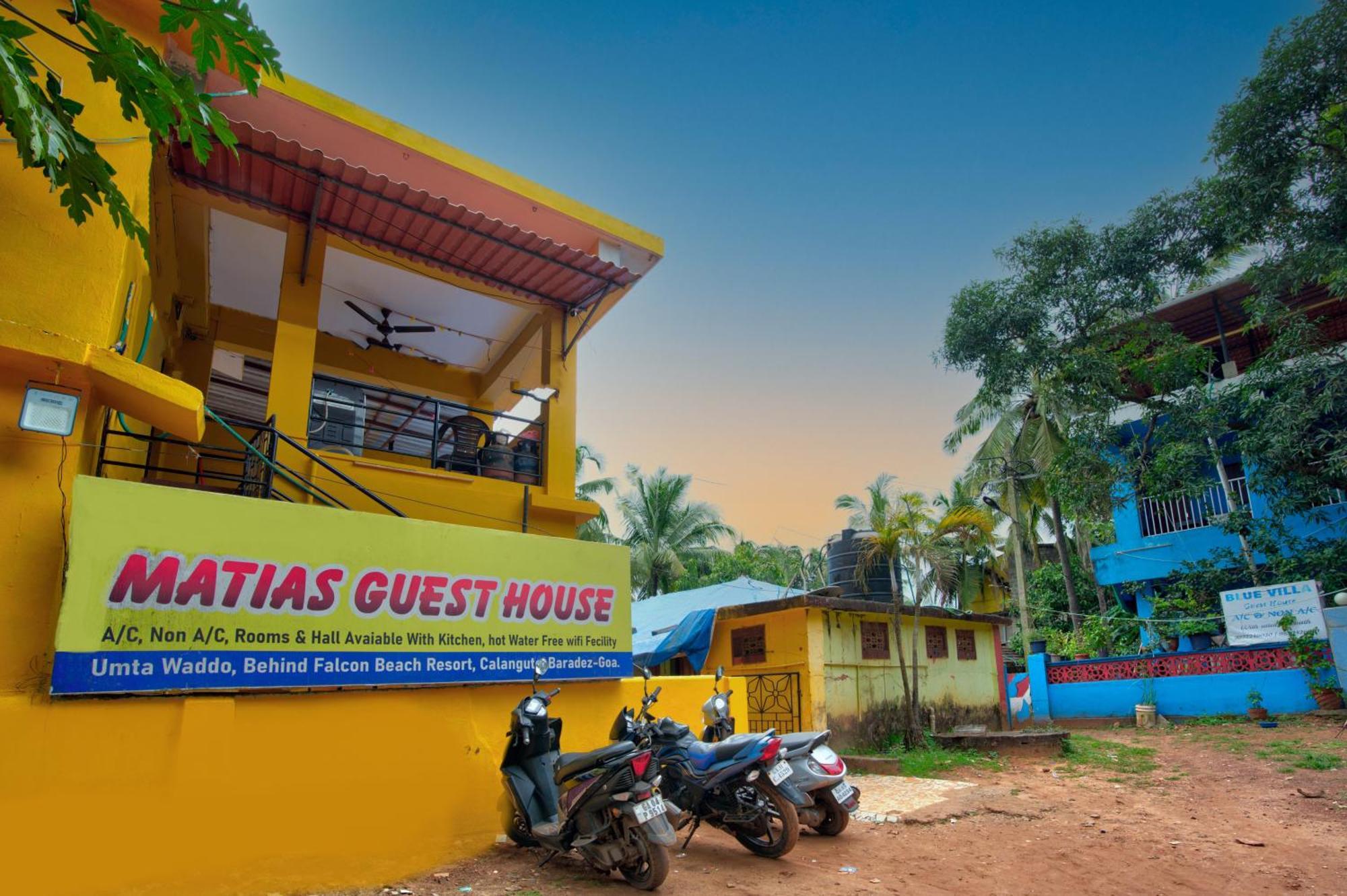 Matias Guest House Calangute Ngoại thất bức ảnh